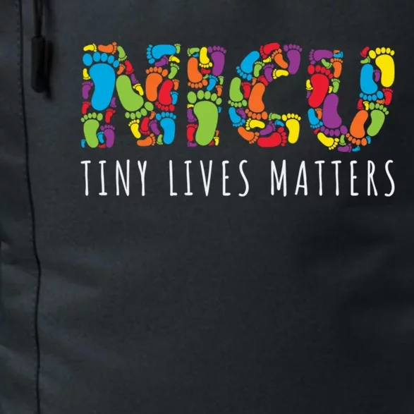 Tiny Lives Matters My Nicu Hero Prematurity Awareness Gift Daily Commute Backpack