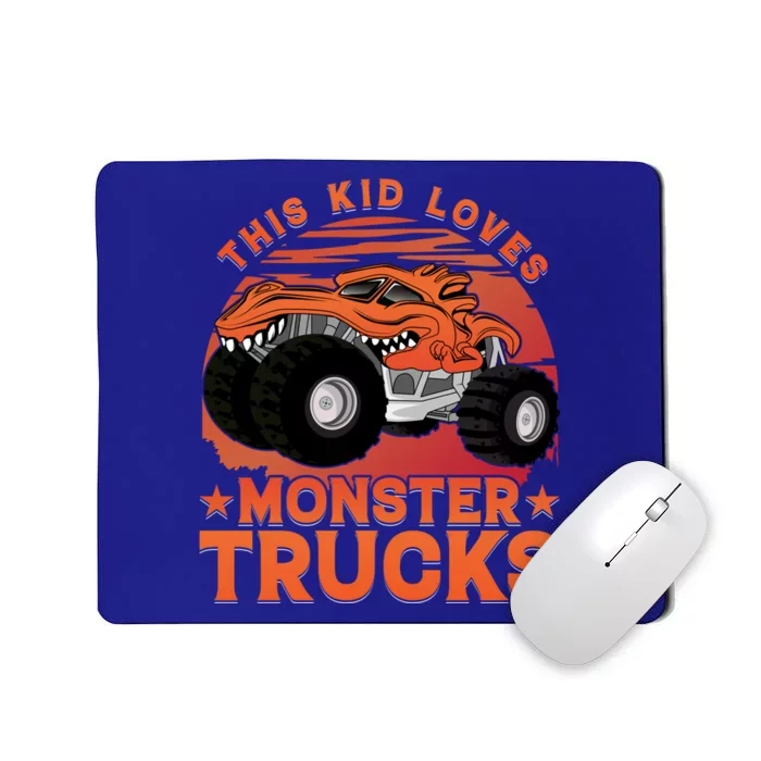 This Loves Monster Trucks Cute Gift Mousepad