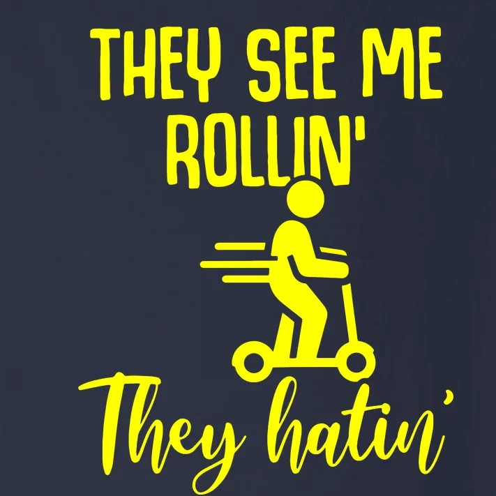 They Lake Me Rollin They Hatin Toddler Long Sleeve Shirt