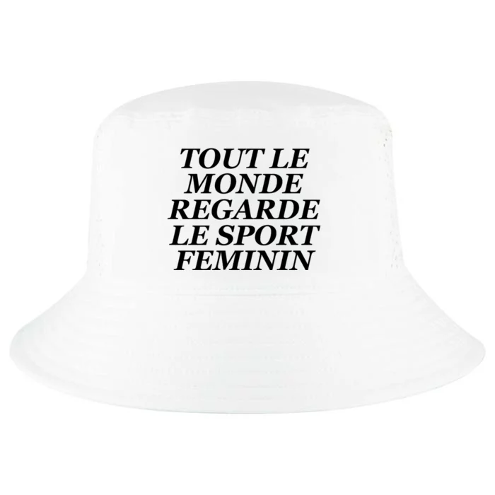 Tout Le Monde Regarde Le Sport Feminin Cool Comfort Performance Bucket Hat