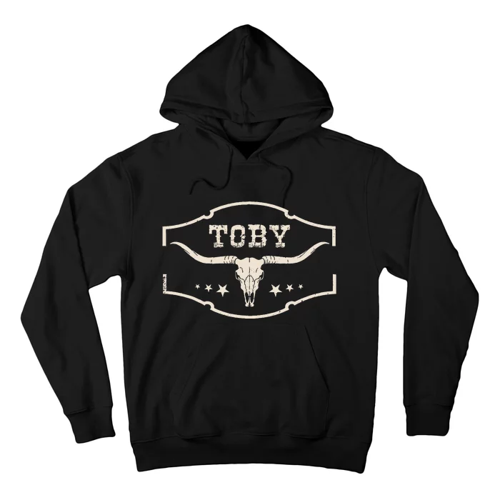 Toby Last Name Personalized Vintage Team Toby Hoodie