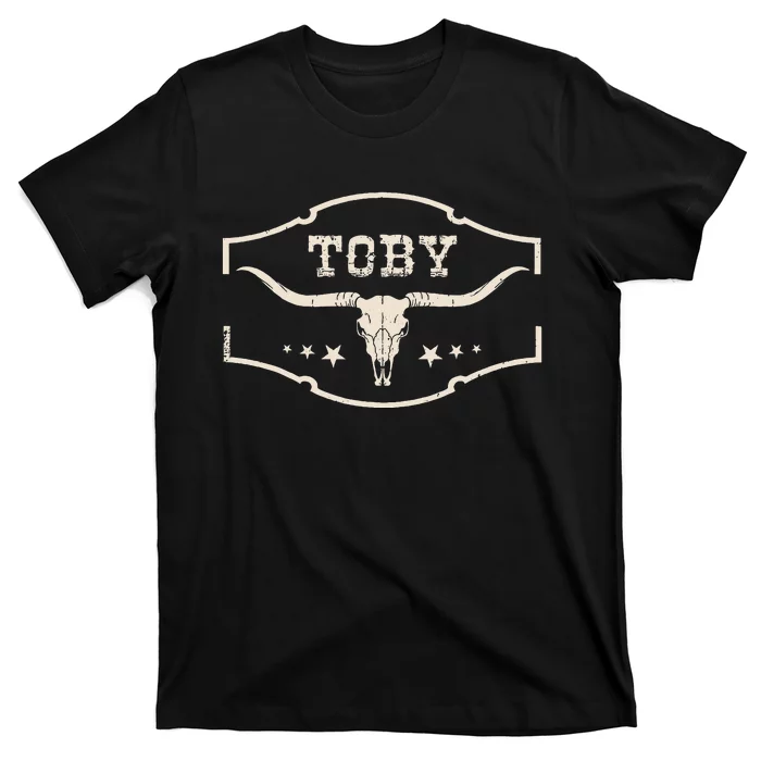 Toby Last Name Personalized Vintage Team Toby T-Shirt