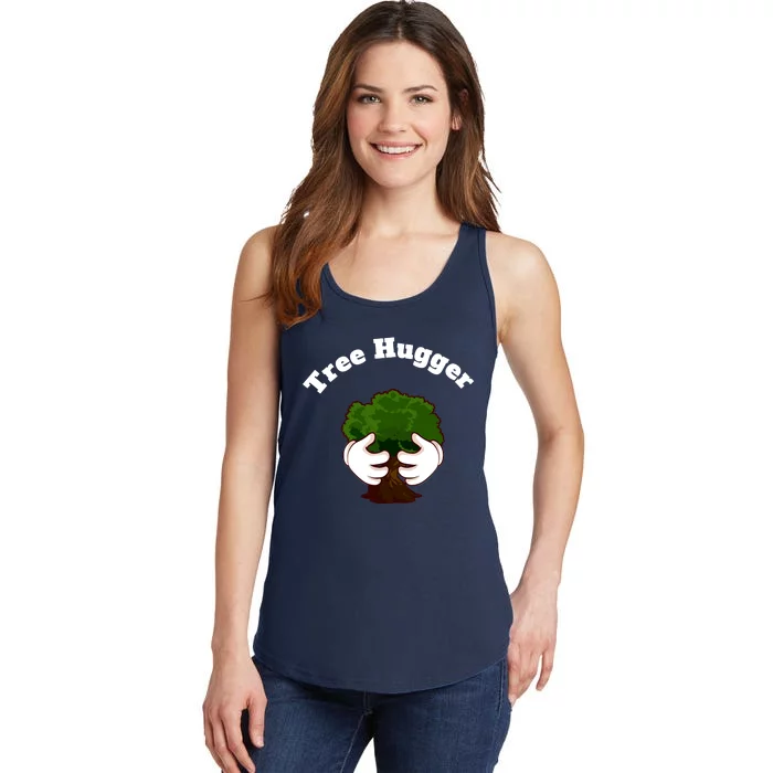 Tree Lover Nature Lover Hippie Novelty Ladies Essential Tank