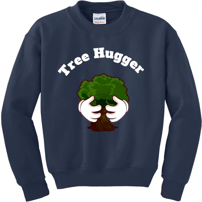 Tree Lover Nature Lover Hippie Novelty Kids Sweatshirt