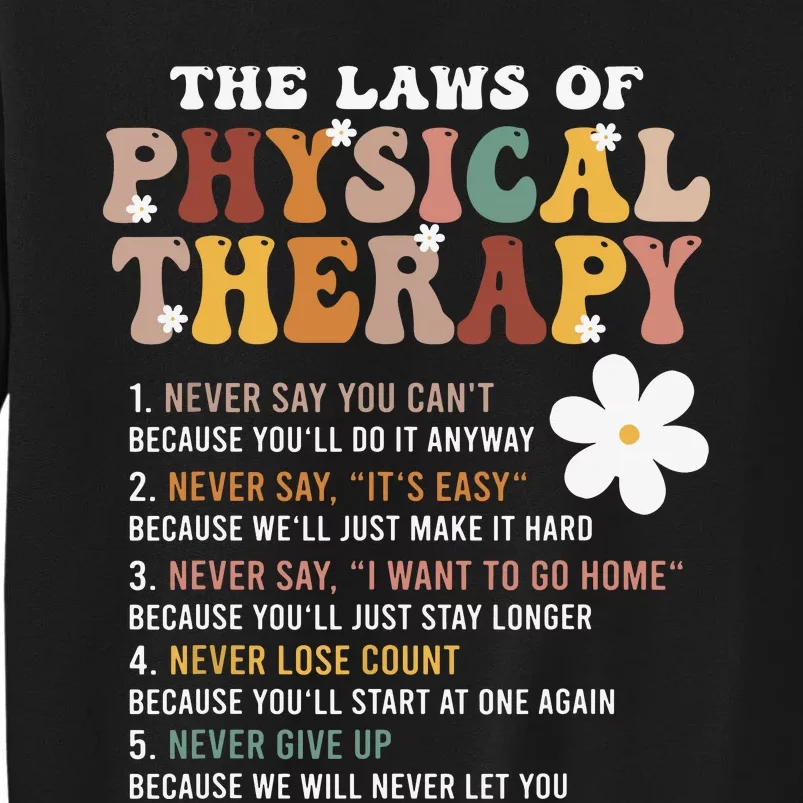 The Laws Of Physical Therapy Physical Therapist Sweatshirt