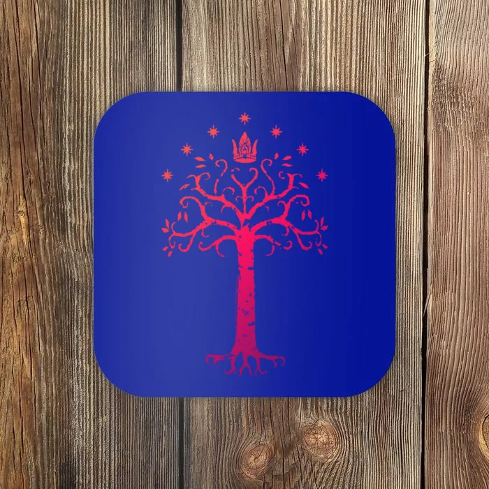 The Lord Of The Rings Gondor Tree Meaningful Gift Coaster