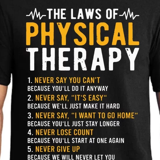 The Laws Of Physical Therapy Physical Therapist Pajama Set