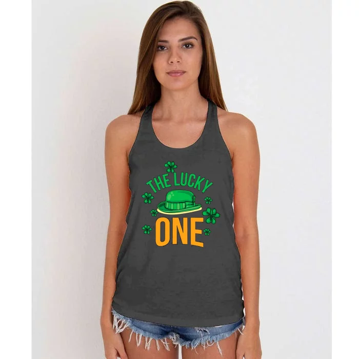 The Lucky One Women's Knotted Racerback Tank