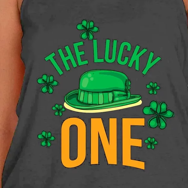 The Lucky One Women's Knotted Racerback Tank