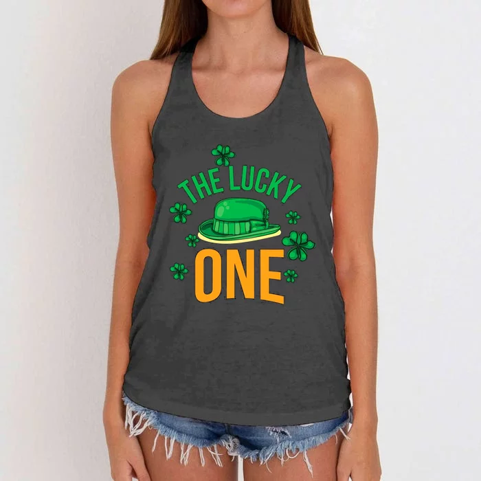 The Lucky One Women's Knotted Racerback Tank