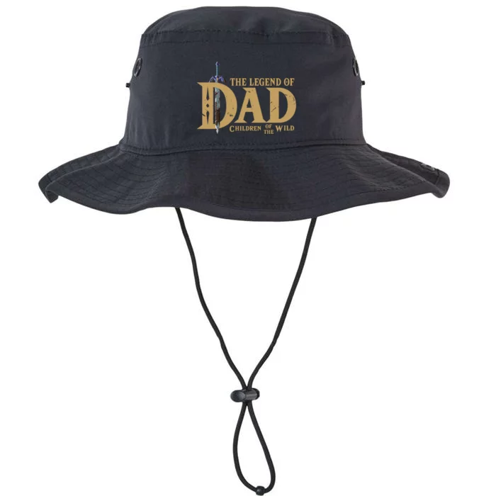 The Legend Of Dad Children Of The Wild Funny FatherS Day Legacy Cool Fit Booney Bucket Hat