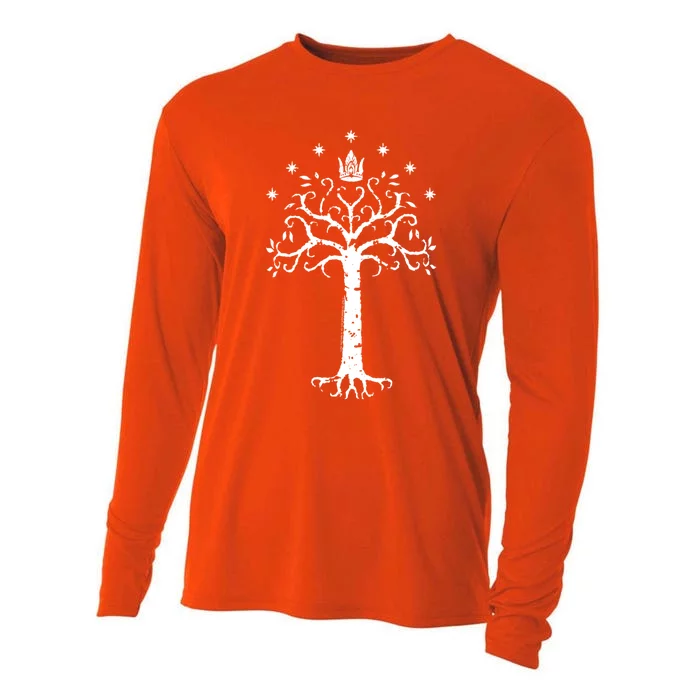 The Lord Of The Rings Gondor Tree Cool Gift Cooling Performance Long Sleeve Crew