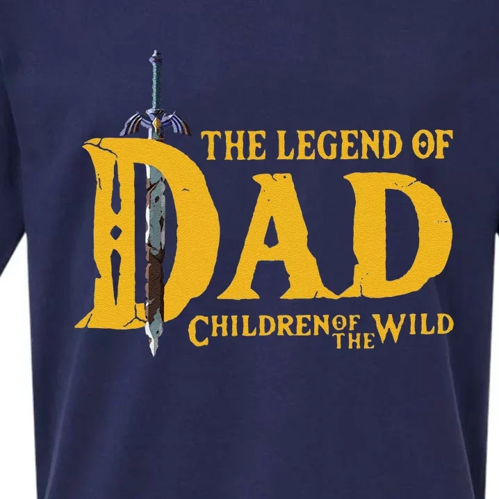 The Legend Of Dad Children Of The Wild Sueded Cloud Jersey T-Shirt