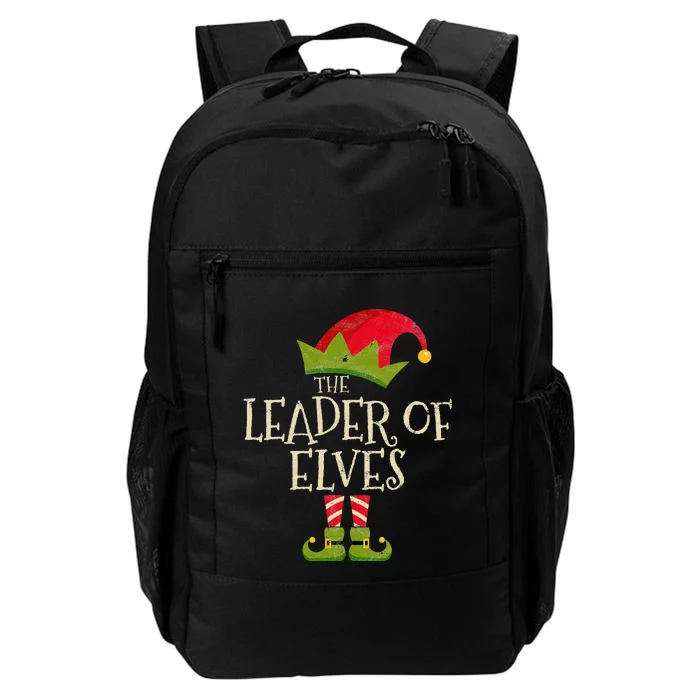 The Leader Of Elves Elf Costume Family Group Gift Christmas Daily Commute Backpack