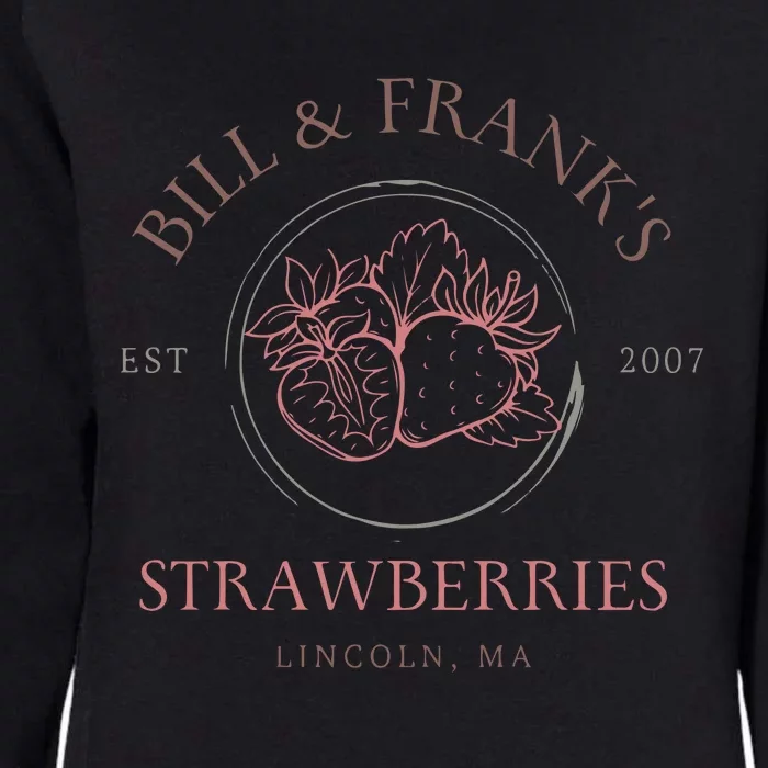 The Last Of Us Bill & Frank Strawberries Womens California Wash Sweatshirt