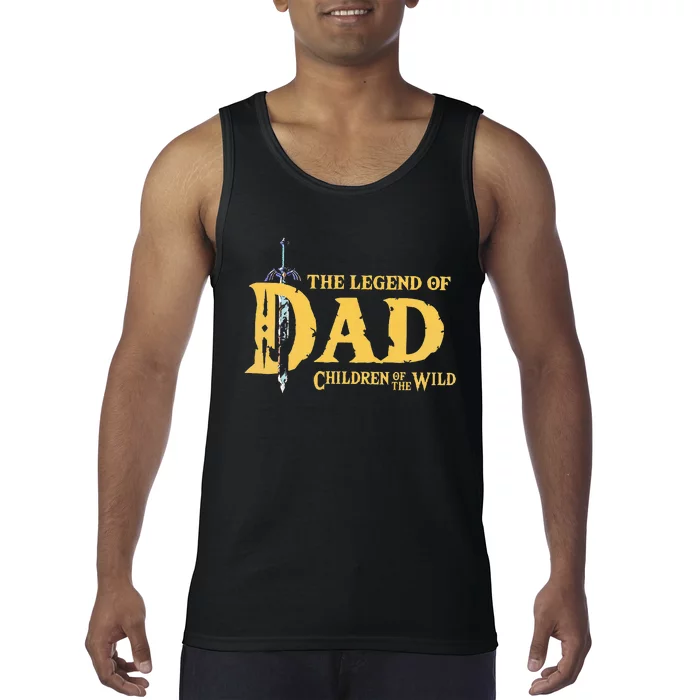 The Legend Of Dad Children Of The Wild Tank Top