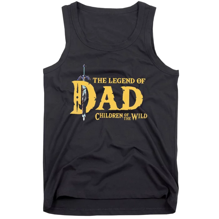 The Legend Of Dad Children Of The Wild Tank Top