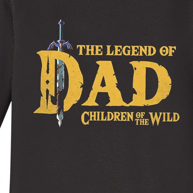 The Legend Of Dad Children Of The Wild Baby Long Sleeve Bodysuit