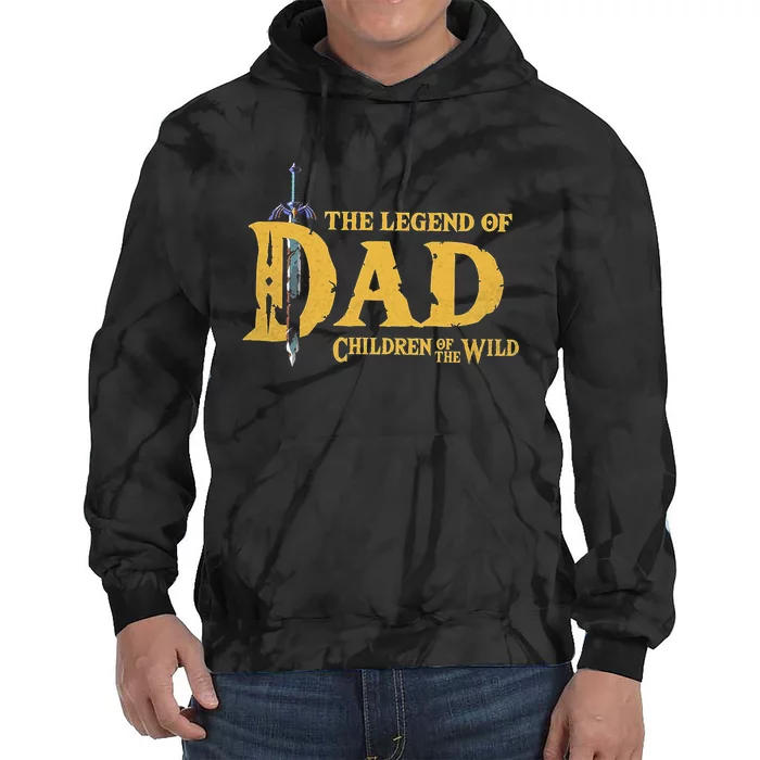 The Legend Of Dad Children Of The Wild Tie Dye Hoodie