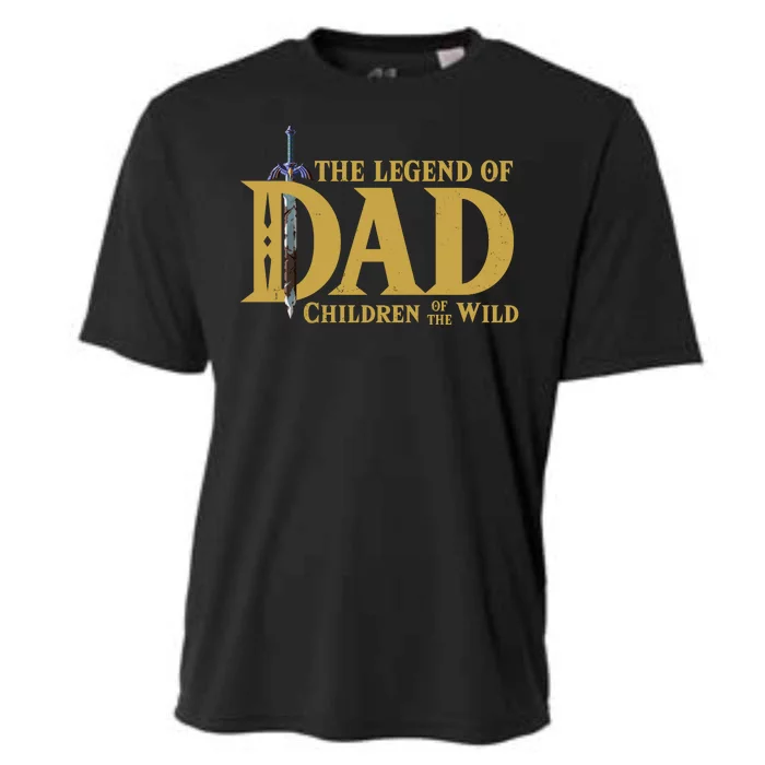 The Legend Of Dad Children Of The Wild Cooling Performance Crew T-Shirt