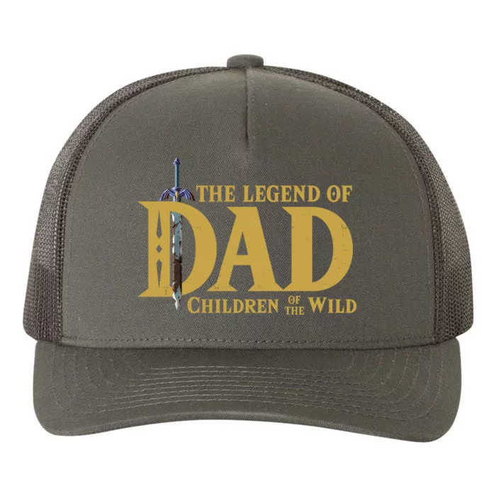 The Legend Of Dad Children Of The Wild Yupoong Adult 5-Panel Trucker Hat