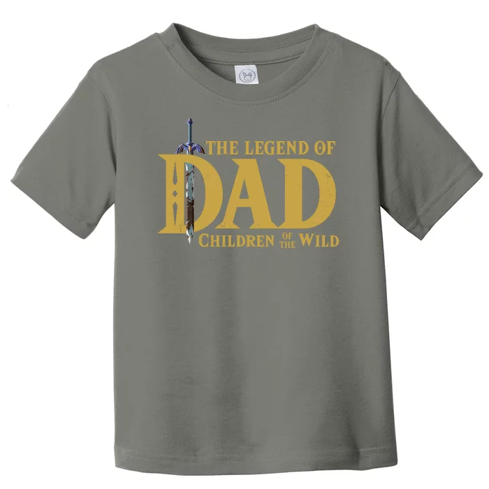 The Legend Of Dad Children Of The Wild Toddler T-Shirt