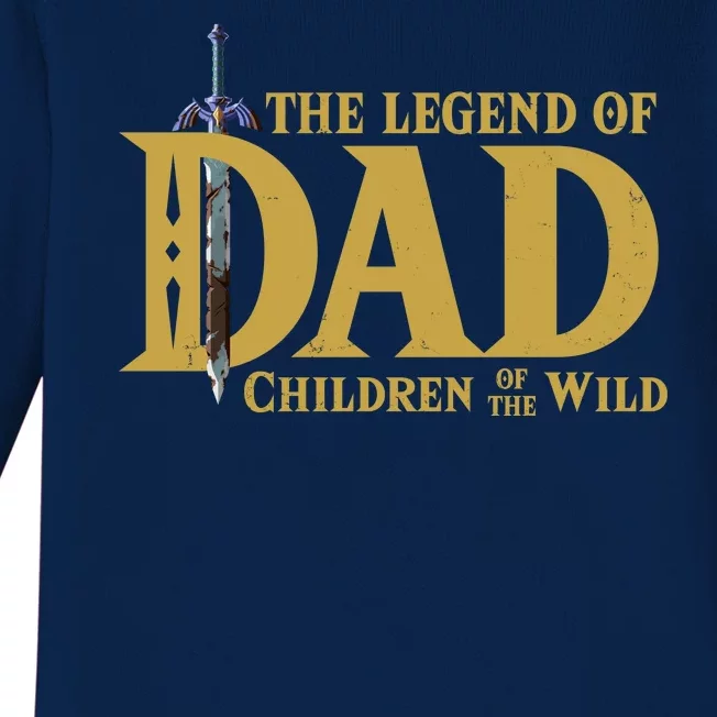 The Legend Of Dad Children Of The Wild Baby Long Sleeve Bodysuit