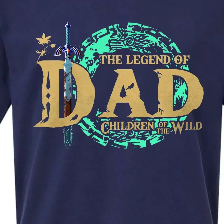 The Legend Of Dad Children Of The Wild Sueded Cloud Jersey T-Shirt