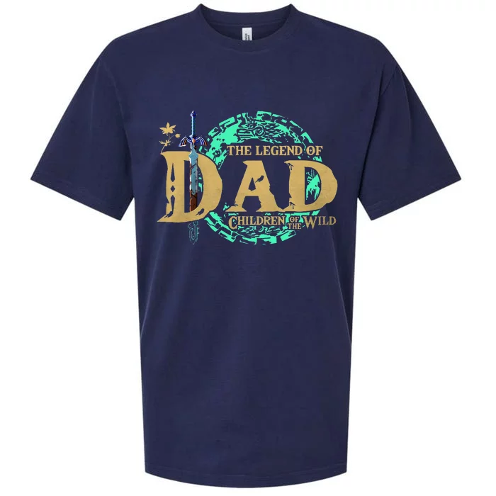 The Legend Of Dad Children Of The Wild Sueded Cloud Jersey T-Shirt