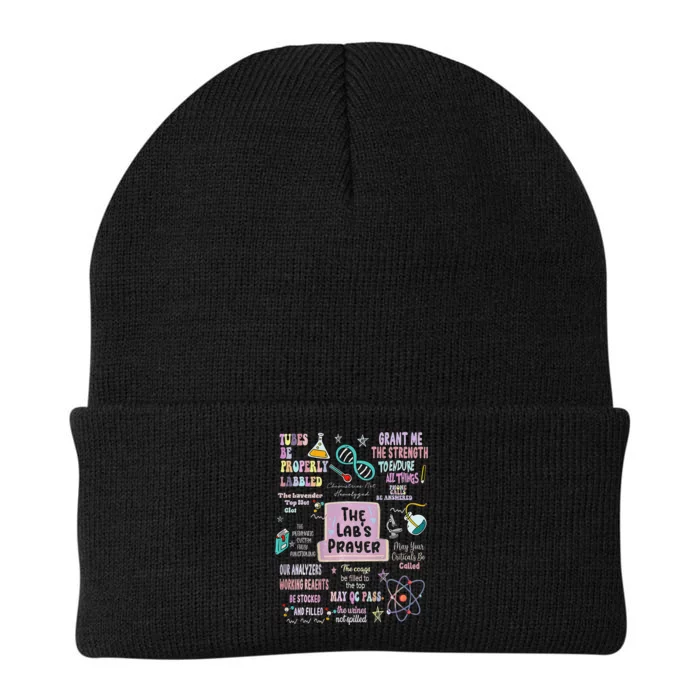 The LabS Prayer Medical Laboratory Scientist Lab Week 2024 Knit Cap Winter Beanie