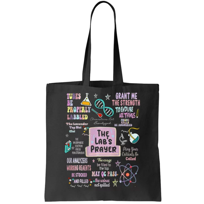 The LabS Prayer Medical Laboratory Scientist Lab Week 2024 Tote Bag