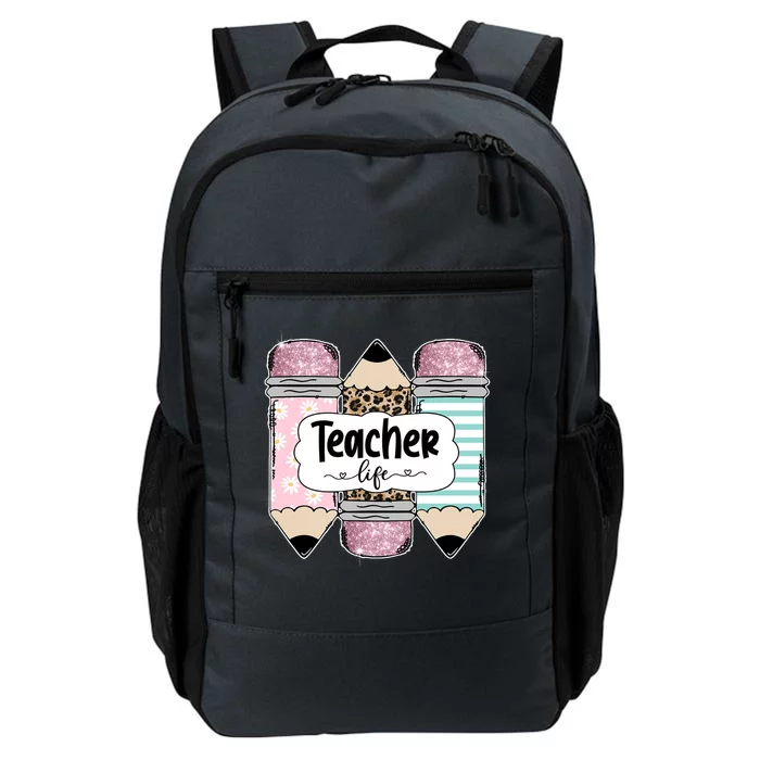 Teacher Life Pencil Back To School Daily Commute Backpack