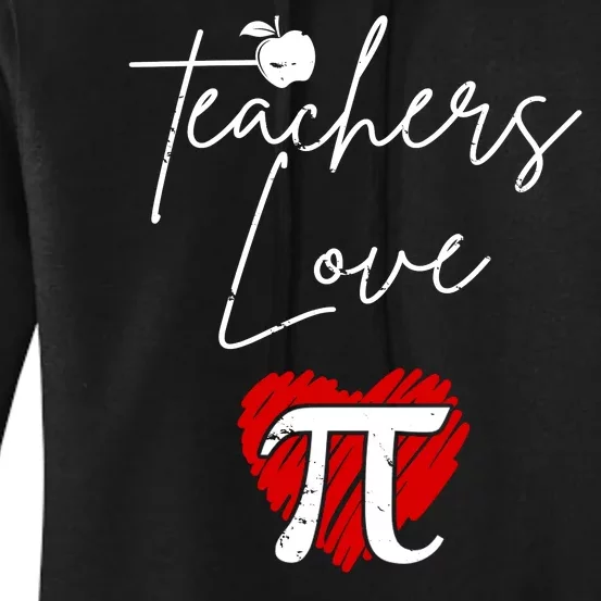 Teachers Love Pi Women's Pullover Hoodie