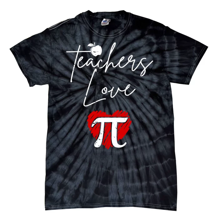 Teachers Love Pi Tie-Dye T-Shirt