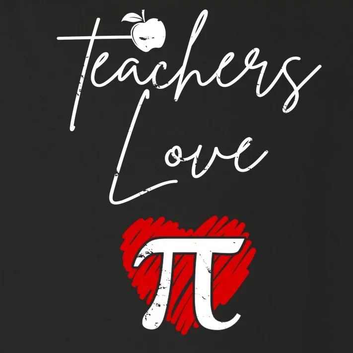 Teachers Love Pi Toddler Long Sleeve Shirt