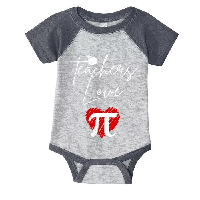 Teachers Love Pi Infant Baby Jersey Bodysuit