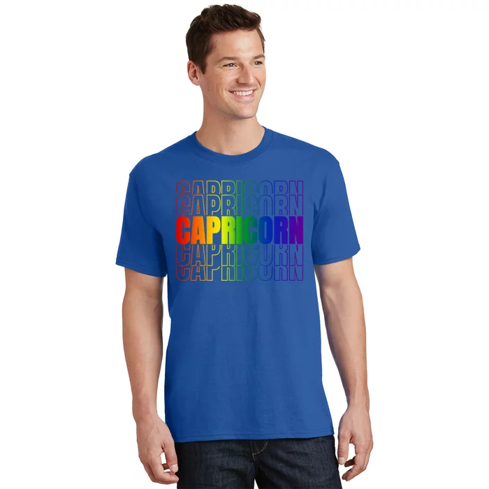 This Lgbtq Pride Zodiac Capricorn Great Gift T-Shirt