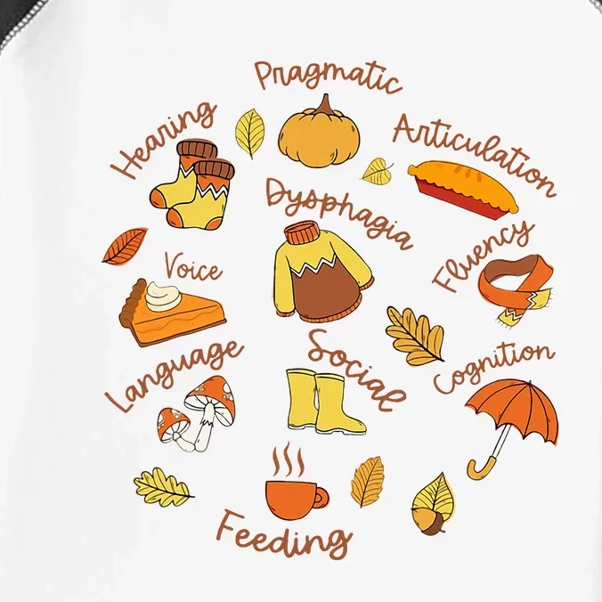 Thanksgiving Language Pathology AAC Resources Infant Baby Jersey Bodysuit