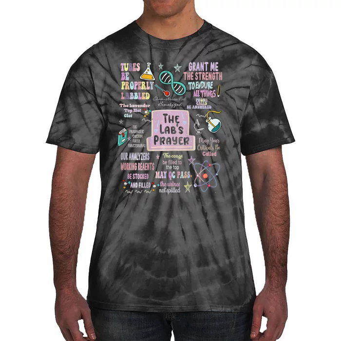 The LabS Prayer Medical Laboratory Scientist Lab Week 2024 Tie-Dye T-Shirt