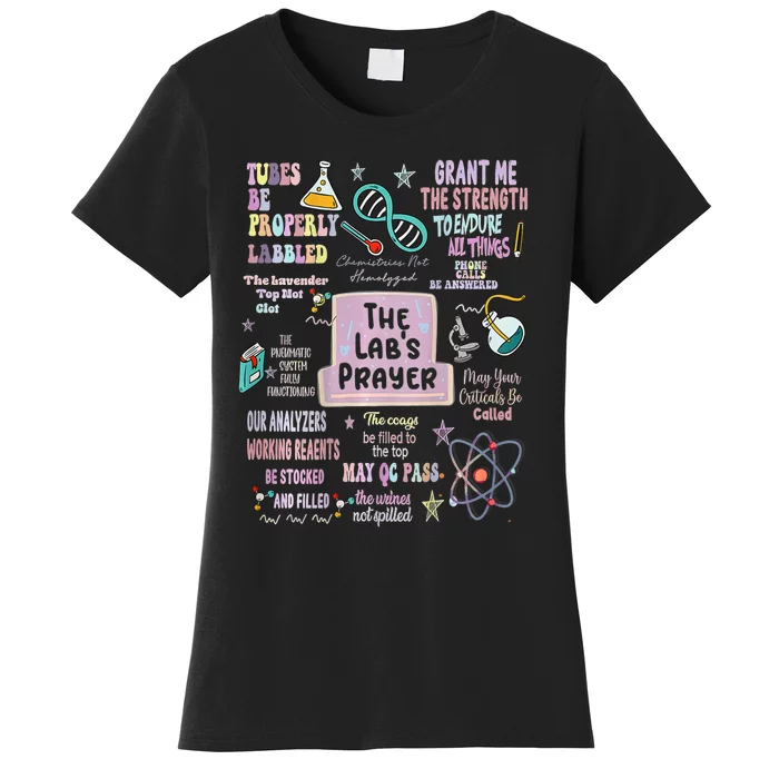 The LabS Prayer Medical Laboratory Scientist Lab Week 2024 Women's T-Shirt