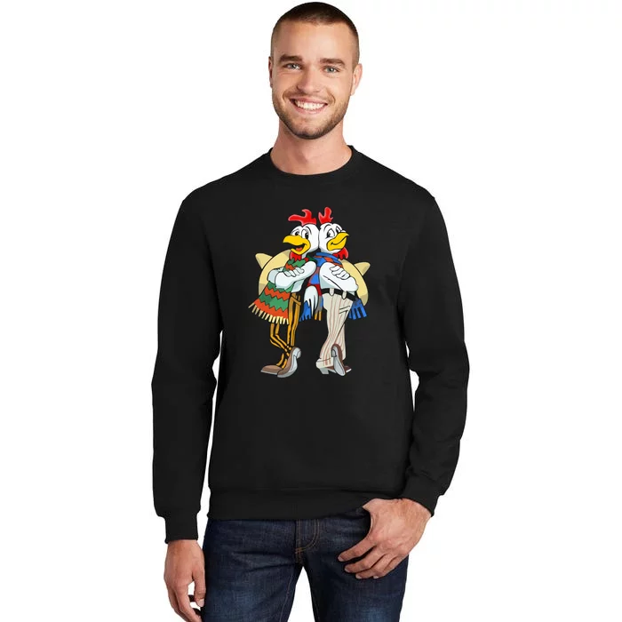 The Los Pollos Cool Vector Design New Tall Sweatshirt