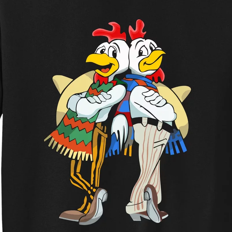 The Los Pollos Cool Vector Design New Tall Sweatshirt