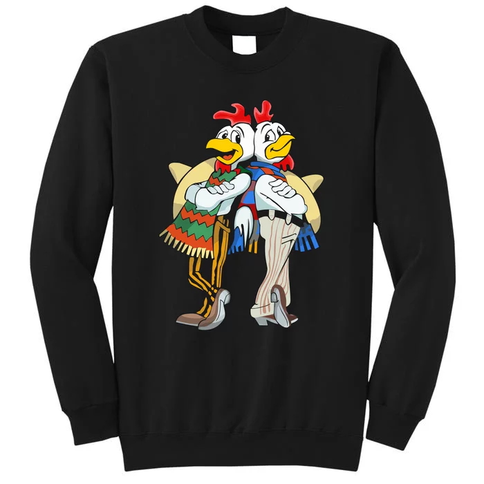 The Los Pollos Cool Vector Design New Tall Sweatshirt