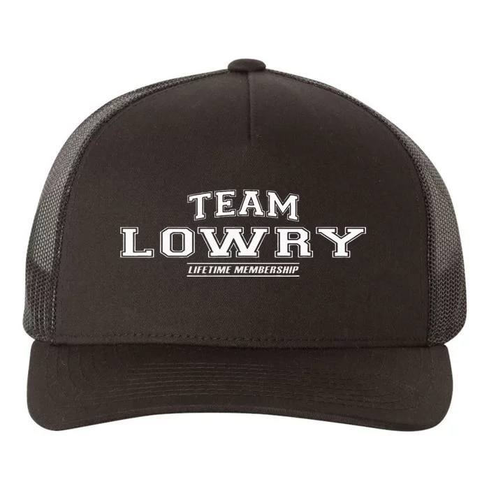 Team Lowry Proud Family Surname Last Name Yupoong Adult 5-Panel Trucker Hat