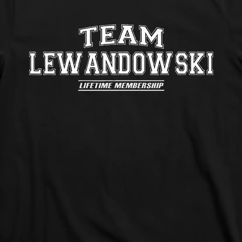 Team Lewandowski Proud Family Surname T-Shirt