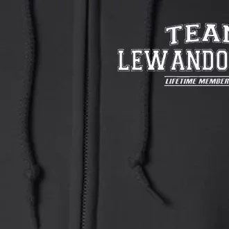 Team Lewandowski Proud Family Surname Full Zip Hoodie