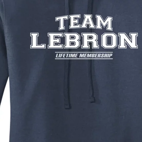 Team Lebron Proud Family Surname Last Name Gift Cute Gift Women's Pullover Hoodie