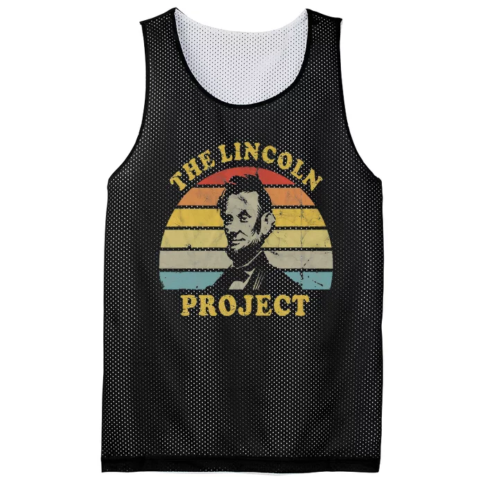 The Lincoln Project Thank You Save The USA Vintage Patriotic Mesh Reversible Basketball Jersey Tank