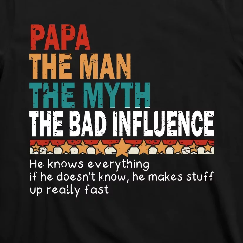 The Legend Papa Father Daddy Family T-Shirt