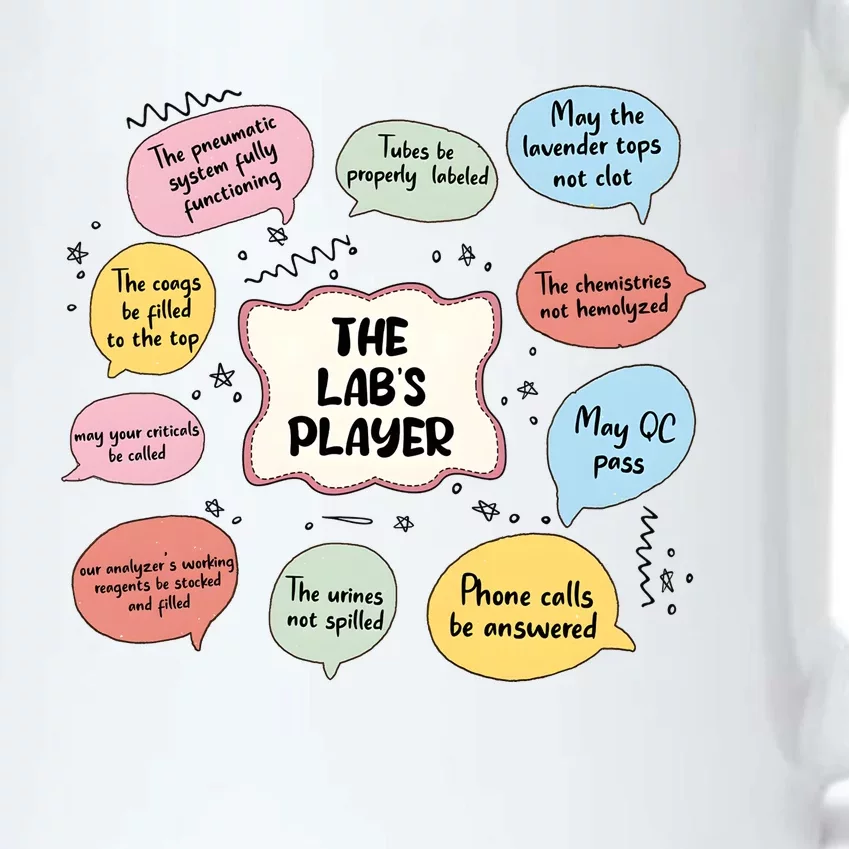 The Lab’S Player Scientist Science Black Color Changing Mug